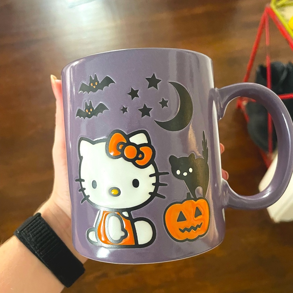 SOLD Hello Kitty Halloween Mug